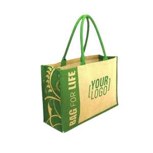 Grands sacs de plage fourre-tout en jute de qualité supérieure vente en gros à vendre au meilleur prix - Product Image 1