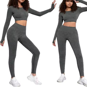 Conjunto de Yoga sin Costuras de Alta Calidad para Gimnasio, Ropa Deportiva, Conjunto de Shorts para Mujer, Ropa Deportiva para Correr y Gimnasio - Product Image 6