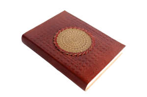 Diario de Cuero con Tapa Dura Antigua con Diseño de Mandala Hecho a Mano Vintage, Cuaderno Premium de 100 Hojas para Escritores y Artistas, Regalo - Product Image 5