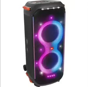 NUEVO ALTAVOZ PORTÁTIL PARA FIESTAS Partybox 710 2024 de 8 Canales con Batería Recargable, Iluminación LED RGB y Control Remoto, Color Negro - Product Image 1