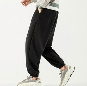 Men's Joggers Fleece Sweatpants Winter Warm Jogger Pants with <b>Elastic</b> <b>Waistband</b> OEM Custom Logo Quick dryBreathable Sweatpants - Product Image 4