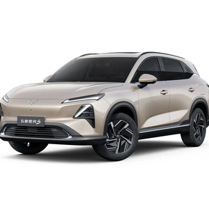 SUV électrique compact 2024 à vendre, longue autonomie 510 km, véhicule à énergie nouvelle entièrement automatique, moteur turbo, pneu R17, métal foncé gauche - Product Image 1