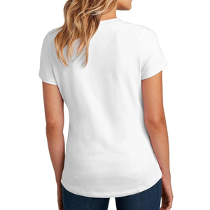 Camiseta de Mujer Más Vendida, Cuello Redondo, Colores Personalizados, Ecológica, 100% Algodón, Corte Ajustado, Estilo Casual, Transpirable - Product Image 5