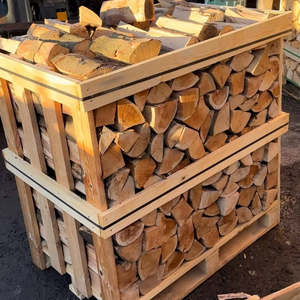 Organic Sun Dried Split Oak Hardwood <b>Logs</b> 25-33 cm Diameter 8-15 cm 24 Months Shelf Life - Product Image 1