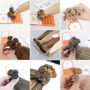 Extensiones de cabello Remy ruso de alta calidad de grado 12A, trama atada a mano y cutícula dibujada doble alineada, cabello humano vietnamita - Product Image 6