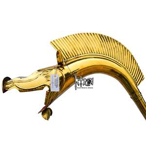เครื่องดนตรีทองเหลืองเคลือบทองคำ รุ่น Tintignac Carnyx Tuba - Product Image 3