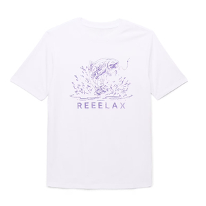 Customized Men's White Short Sleeve <b>T</b>-<b>Shirt</b> With <b>Fish</b> Print O-Neck Casual Regular Fit 100% Cotton Jersey Breathable - Product Image 1