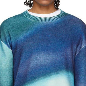 Pull en maille rayé vintage pour homme OEM, automne, décontracté, chaud, vente en gros, livraison rapide, couleur/taille personnalisable - Product Image 5