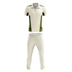 Uniforme de cricket à manches courtes classique, vêtements de sport uniques avec touche personnalisée, impression personnalisée en gros - Product Image 4