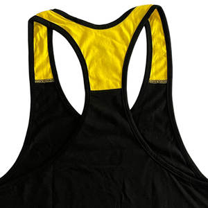 Vente en gros de débardeur personnalisé pour hommes, couleur unie, vêtements de sport tricotés, style décontracté - Product Image 5