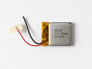 Batería de polímero de litio LiFePO4 al por mayor 552225-280mAh 3.7V 6g para consola de juegos y <span class=keywords><strong>auriculares</strong></span> inalámbricos 5.5x22x25mm 500 ciclos - Product Image 3