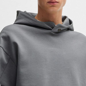 Sweat à capuche OEM le plus vendu pour hommes, prix d'usine pour les acheteurs en gros, manches longues avec capuche confortable pour l'hiver, coupe décontractée - Product Image 2