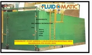 Four à incinérer les animaux de grande taille |   Système de crémation vétérinaire pour bovins, chevaux, porcs et animaux de compagnie - Product Image 4