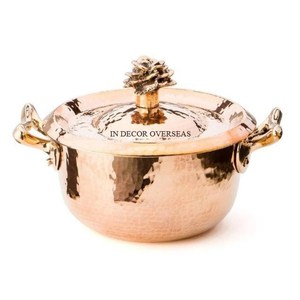 Cazuela de forma rectangular hecha de vidrio transparente con soporte de base de diseñador de hojas de Gingko chapado en oro de alta calidad y tapa superior - Product Image 4