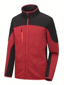 Veste Softshell de sport d'extérieur pour hommes Fournisseur Veste de randonnée imperméable Respirante Coupe-vent Confortable Usine - Product Image 2