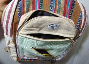 Bolso de mochila étnico hecho a mano, bolso de viaje elegante, bolso bohemio bordado tradicional para mujeres y niñas, ligero y duradero - Product Image 3