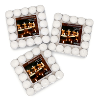 Bougie chauffe-plat sans parfum à marque privée avec couvercle métallique, coffret cadeau pour la décoration intérieure, forme pilier de Noël