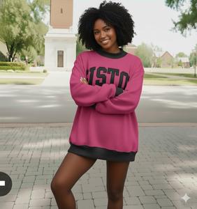 Sudadera Ecológica de Cuello Alto para Mujer, Diseño Oversize con Bordado 3D Frontal y Opciones de Logotipo Personalizado, 2025 - Product Image 2