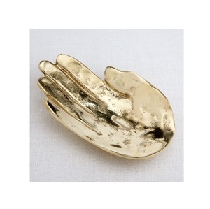 Bol de service sur pied en bois de cerf métallique au meilleur prix, bol décoratif antique très demandé avec socle en métal - Product Image 2