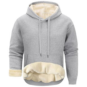 Sudadera con Capucha Unisex 100% Algodón, Sudadera de Forro Polar Grueso de Alta Calidad Personalizada, Sudadera de Invierno Bordada para Hombre - Product Image 1