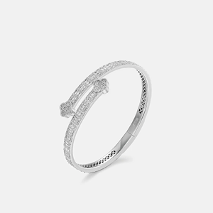 Anillo Probador de Moissanita, Plata 925 Chapada en Oro Amarillo, 0.5 Quilates, Anillo de Compromiso, Boda, Aniversario de Lujo - Product Image 1