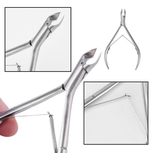 Professional <b>nail</b> grooming <b>tool</b> for treatment procedures <b>Nail</b> nipper salon accessory for beauty and maintenance use - Product Image 6