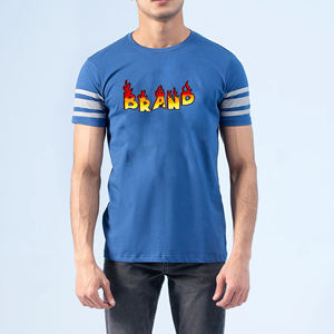 Camiseta de Algodón 100% de Alta Calidad al por Mayor OEM, Corte Regular, Diseño de Hombros Caídos, Lisa, Ecológica, Transpirable y Personalizable - Product Image 6