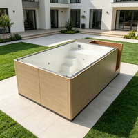 Maison conteneur moderne standard modifiée et respirante, prête à l'emploi, pour villa, appartement extérieur, hôtel, jardin et parc