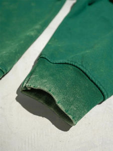 เสื้อมีฮู้ดแฟชั่นสำหรับผู้ชายเสื้อฮู้ด2024ปักลายด้วยกรดซีดจางสำหรับ400gsm - Product Image 3