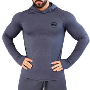 Sudaderas de Compresión para Hombre, Ligeras y Transpirables, Fabricadas en Pakistán, con Logotipo Personalizado, Material de Spandex/Poliéster, Tallas Grandes - Product Image 1