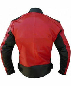 2025 vente en gros 100% vêtements de sport de course en cuir véritable vestes de moto personnalisées respirant coupe-vent imprimé - Product Image 3