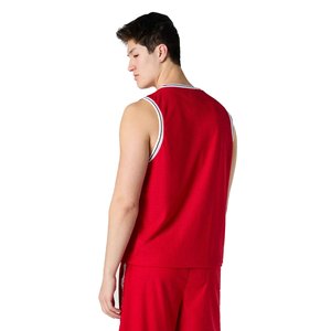 Custom Men Red Basketball Jersey EST 84 Print Sleeveless Tank <b>Top</b> Breathable Polyester Sportswear Adult Regular Fit - Product Image 2