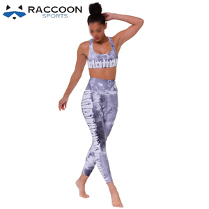 Leggings Deportivos para Mujer, Coloridos, de Secado Rápido, Transpirables, de Cintura Alta, hasta la Rodilla, con Estampado de Mapache por Sublimación, para Entrenamiento - Product Image 4