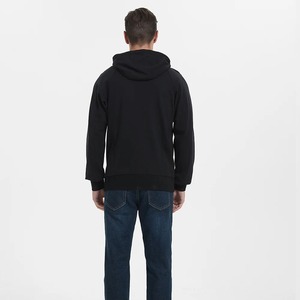 2025 Hombres Sudadera CON CAPUCHA DE VERANO Hombres sudadera Anti-Radiación Sudadera con capucha para hombres Algodón plateado Cremallera-up Color negro - Product Image 5