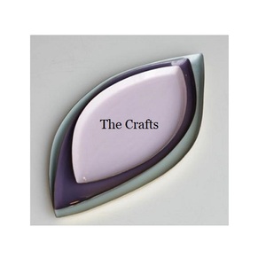 Juego de 2 Bandejas de Servicio de Metal para Alimentos, Diseño Más Reciente, Diferentes Colores, Bandeja para Servir Postres y Chocolates al Precio Más Bajo - Product Image 3