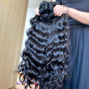 ENVÍO RÁPIDO Camboyano 100% Natural Remy Virgin Cierre Extensiones de cabello ondulado recto 100g Paquete - Product Image 1