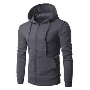 Nouveau Style Mode Streetwear Hiver 410gsm Poids Lourd Brodé Surdimensionné Quarter Zip Hommes Hoodies - Product Image 2