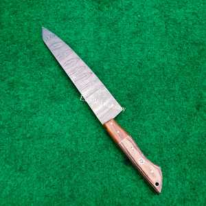 มีดเชฟซันโตกุ356ชั้นมีดทำครัวด้ามไม้ - Product Image 4