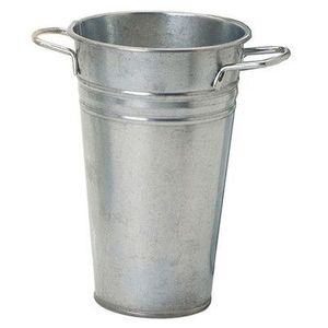 Juego de macetas de flores de prado de hierro antiguo, cesta para jardín doméstico, uso decorativo, maceta de suelo en Metal galvanizado - Product Image 4