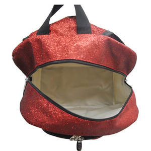 Mochila de animación con purpurina 2024, bolsa de porristas con logo, bolsa de animación con pedrería, mochila de animadora de diseño personalizado - Product Image 3