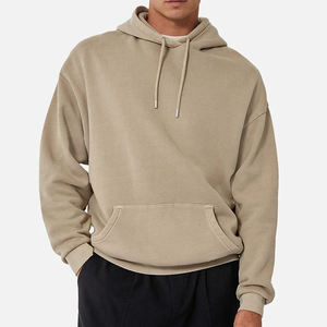 2024 nueva Sudadera con capucha Unisex de talla grande para hombre de alta calidad 100% algodón diseño pesado Puff estampado para invierno ODM suministro - Product Image 1