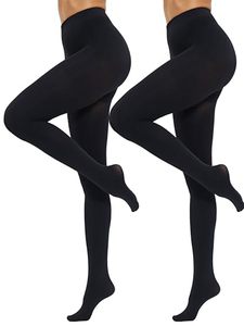 Collants <span class=keywords><strong>semi</strong></span>-opaques chauds et confortables pour femmes, respirants, avec soutien de compression de qualité médicale - Product Image 1