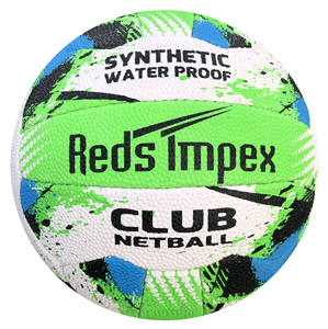 Custom Synthetic Waterproof <b>Club</b> Netball Durable All Weather Training & Match Ball High <b>Grip</b> Lightweight For Indoor Outdoor Play - Product Image 1