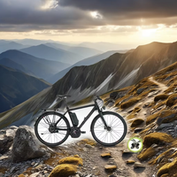 Kit de conversion de vélo électrique Super 73 3000w avec câble