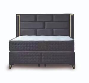 Cama de colchón ajustable moderna y personalizable, almacenamiento de tablero de madera duradero, función extensible reclinable, dormitorio de Hotel, sala de estar - Product Image 6