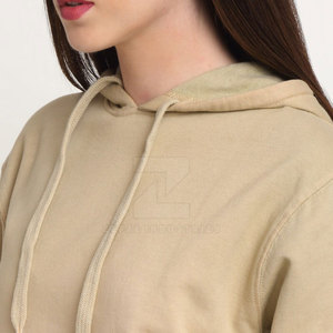 Prix de gros – Nouveaux sweats à capuche pour femmes, usage extérieur, hiver, décontractés, avec logo frontal, 100 % coton, personnalisables, haute qualité, respirants - Product Image 6