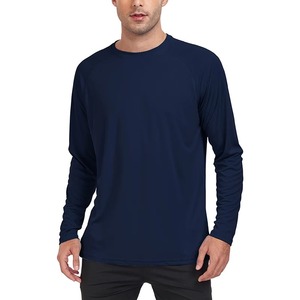 T-shirts pour hommes Chemises de protection solaire pour hommes Summer UPF 50 + Long Sleeve Quick Dry Men Shirts Breathable Hiking Fish Performance - Product Image 4