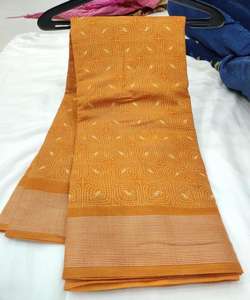 Saris en soie artificielle en gros, ethniques - Product Image 2