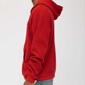 Sweat à capuche avec logo personnalisé pour hommes Sweat-shirt épais brodé à fermeture éclair pour l'hiver - Product Image 6