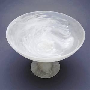 Bol en résine Swirl Bol en bois et résine époxy Swirl en ligne au meilleur prix Taille personnalisée fabriquée en Inde - Product Image 6